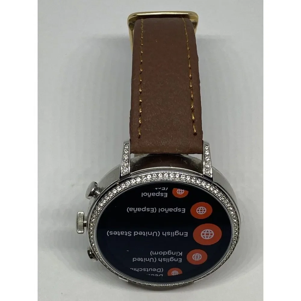 Fossil Gen 4 Authentic Digital Dial Smart Watch Custom Band FTW6013 AB532